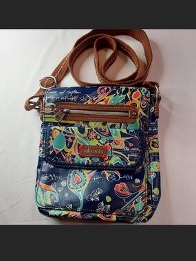 Sakroots Love Song Flap Crossbody Organizer Bag - EXCELLENT CONDITION